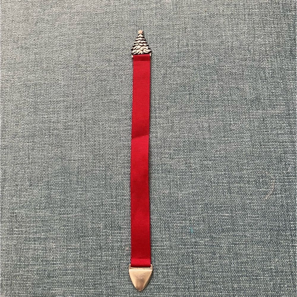 Vintage Red Seagull Santa Claus Bookmark